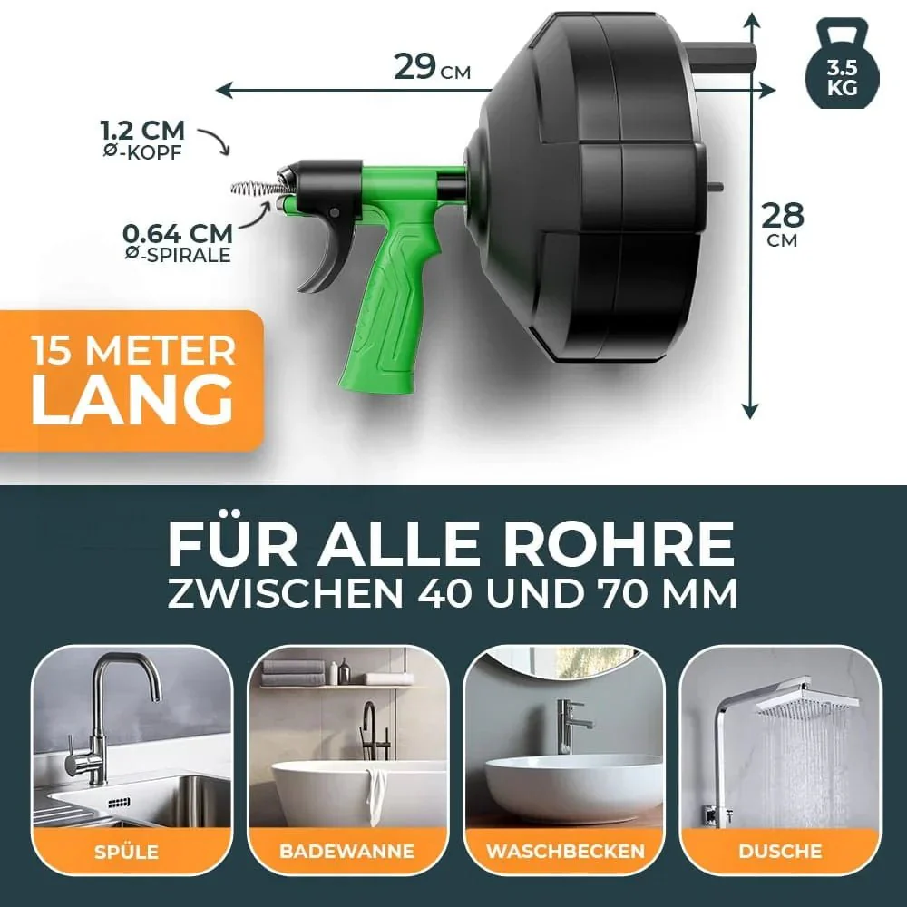 Rohrreinigungsspirale XR11 - Ansicht 7